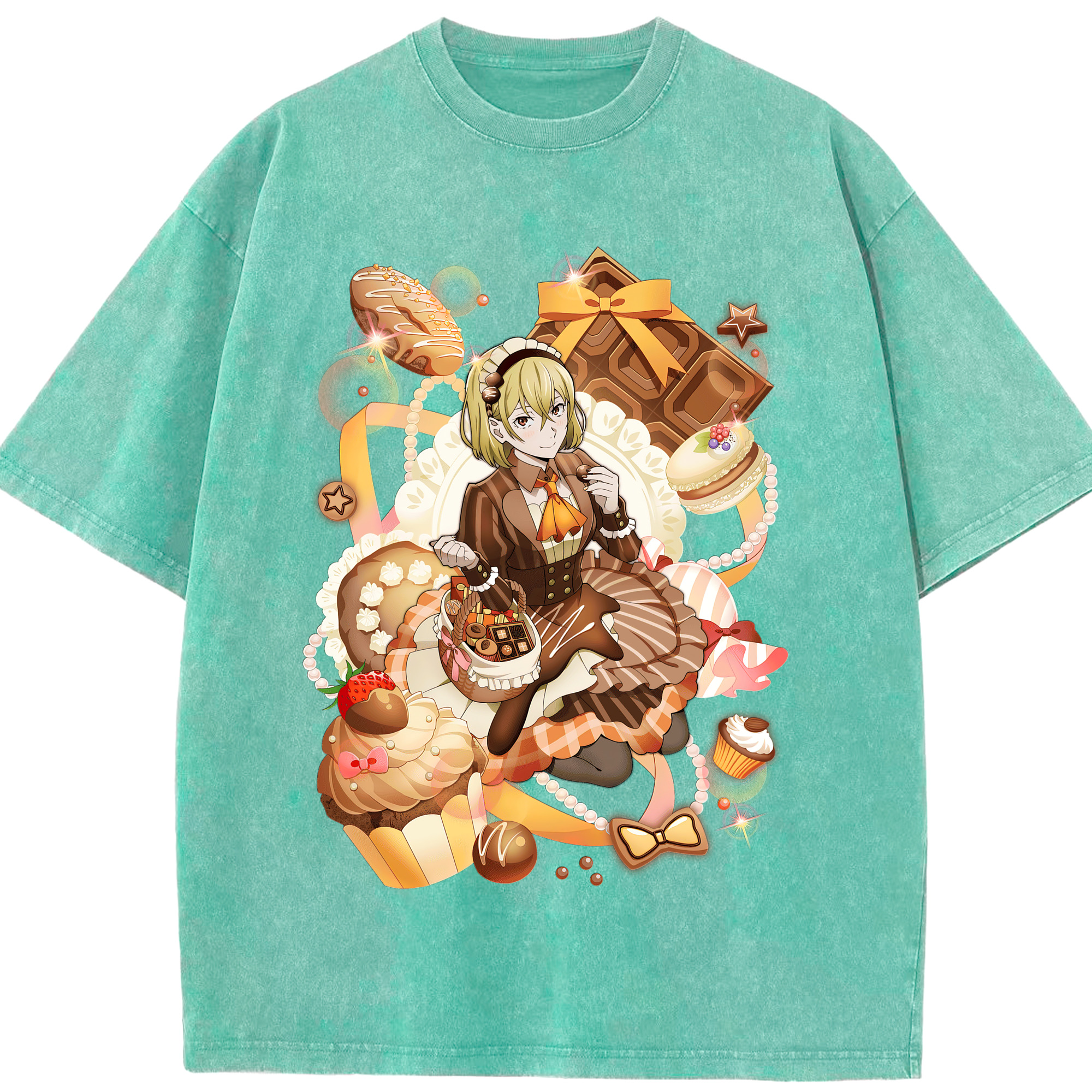 （画像用） 文豪ストレイドッグス Bungo Stray Dogs 綿100% ヴィンテージ風 半袖Tシャツ（フロントプリント）